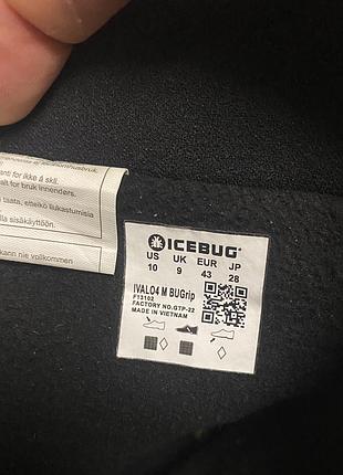 Зимние ботинки icebug ivalo4 m bugrip (оригинал, размер 43) с шипами 7