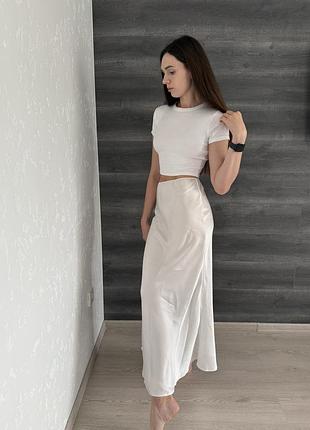 Атласна спідниця xstore