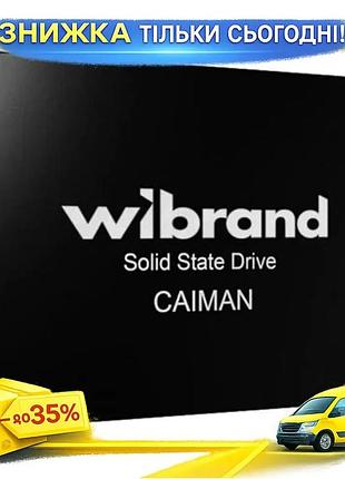 Ku твердотільний накопичувач ssd universal fit 512гб wibrand sata3 2.5" швидкий диск для комп'ютера но uni2l_k