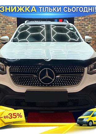 Передняя решетка diamond для mercedes x class тюнинг решетка abs-пластик для улучшения внешнего вида авт ku-22