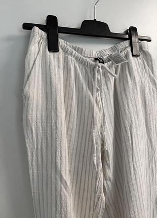 Брюки широкі h&m 5