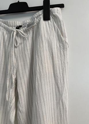Брюки широкі h&m 3