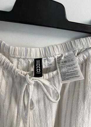 Брюки широкі h&m 7