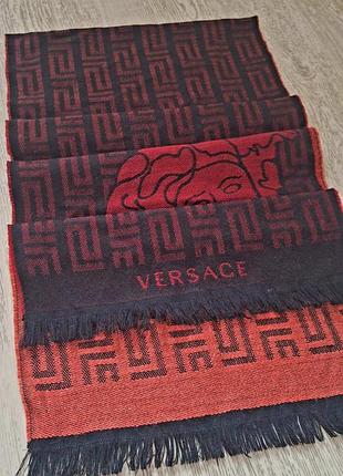 Двусторонний шарф versace 4