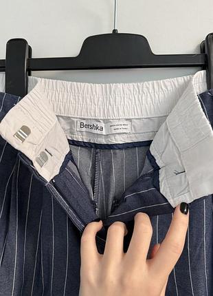 Брюки широкі bershka 4