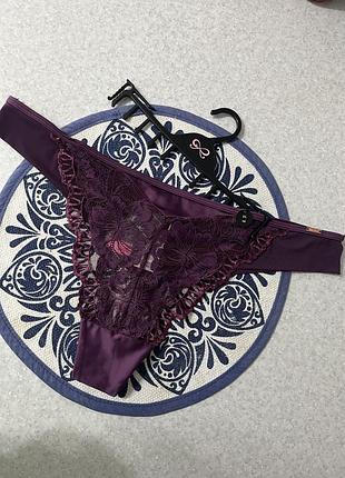 Трусики  noir hunkemoller 🎀  розмір: xl