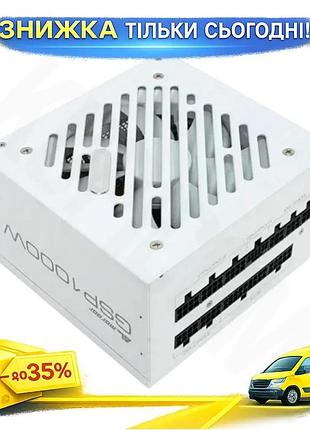 Ku блок питания 1000 universal fit вт almordor atx модульный 80 plus gold для игровых пк с активным pf uni2l_k