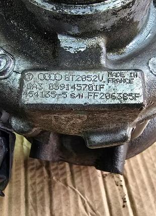 Турбіна б/в audi a4 b6 2.5 tdi 059145701f 4