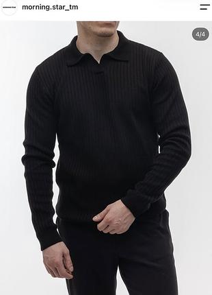 Вʼязане поло ms longsleeve 2