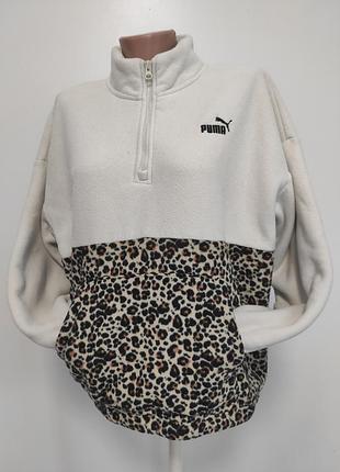Батнік флісовий на хутрі puma l ог 124-128 уцінка