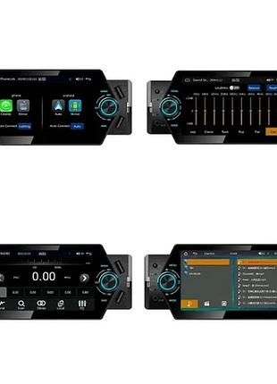 Ku автомагнітола phantom 1 universal fit din bluetooth 2 usb aux сенсорний дисплей 5 дюймів для автомо uni2l_k 6
