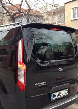 Спойлер abs для ford custom 2013-2022 под покраску тюнинг элемент для улучшения аэродинамики авто ku-22 3