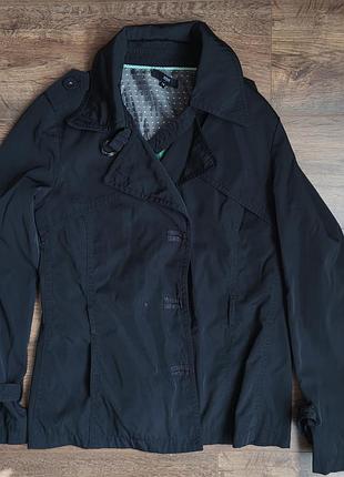 Куртка-тренч jasper conran s/m демисезон и женский укороченный тренч черный