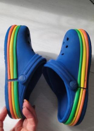 Crocs j1 детские шлепанцы 4