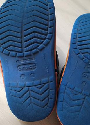 Crocs j1 детские шлепанцы 5