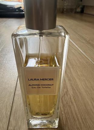 Туалетна вода almond coconut от бренда laura mercier. сша