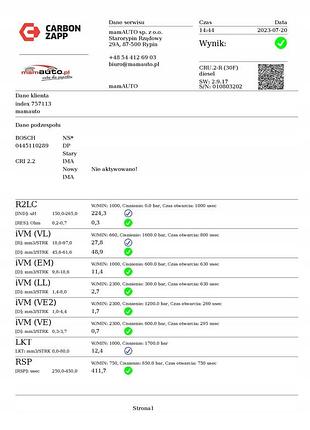 Форсунка дизельна bmw e90 e91 2.0 d 07r 2