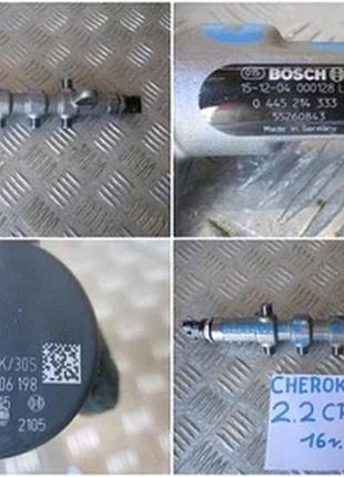 Форсунка дизельна форсункана рампа jeep cherokee 2.2crd 16r