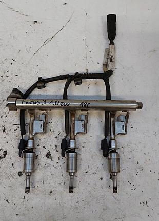 Форсунка паливна ford focus mk3 1.0b bosch dm5g-9h487-aa б/у оригінал