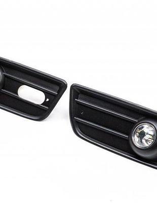 Противотуманки с led для volkswagen t4 transporter оптика пластиковые фары для улучшения видимости ku-22 8