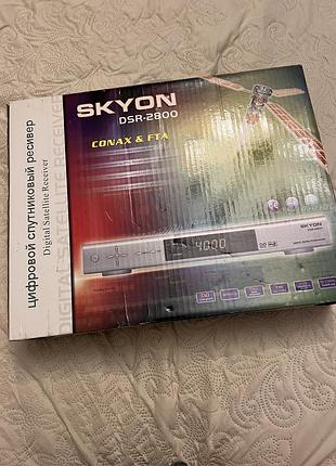 Супутниковий ресивер skyon dsr-2800 (conax & fta) — повний комплект