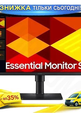 Ku монітор 27" samsung universal fit ips 1920x1080 100 гц для роботи та ігор чорний матовий дисплей 5 uni2l_k