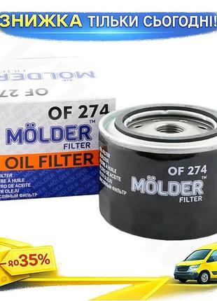 Ku фільтр масляний molder universal fit для очищення олії від домішок захисту двигуна запобігання знос uni2l_k