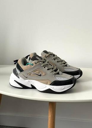 😍 женские кроссовки nike m2k tekno grey lacquer