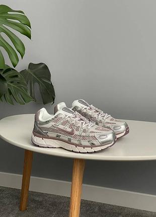 😍 жіночі кросівки nike p-6000 grey/violet ib4019-019