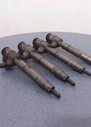 Форсунка топливная mercedes w169 2.0 бензинова cdi kpl 4 pcs 0445110167 a6400700787 б/у оригинал