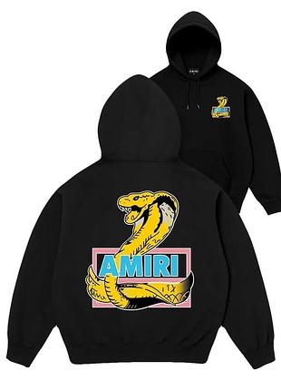 Amiri black oversize 8