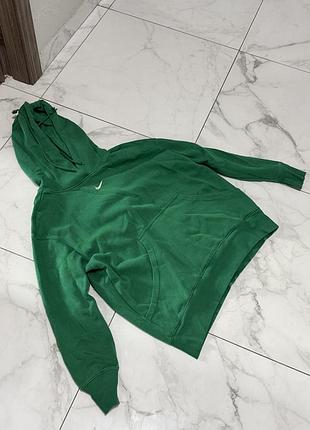 Оригінальна зелена кофта nike, розмір m 2