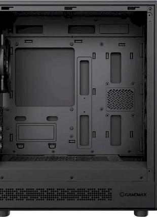 Ku корпус gamemax focus universal fit mb black micro tower для microatx mini-itx с закаленным стеклом uni2l_k 6