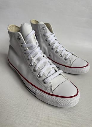Шкіряні кеди converse all star