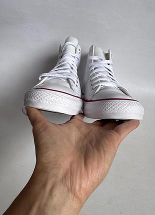 Шкіряні кеди converse all star 4