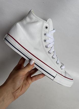 Шкіряні кеди converse all star 6