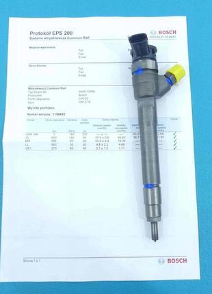 Форсунка дизельна renault talisman 15-22 0445110546 1.6