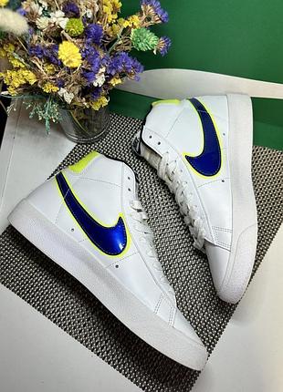 Оригинальные кроссовки хайтопы nike blazer