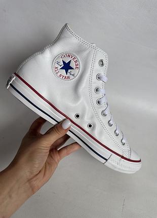 Шкіряні кеди converse all star 7