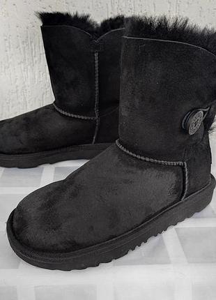 Замшевие зимние сапожки ugg australia р.33-33.5