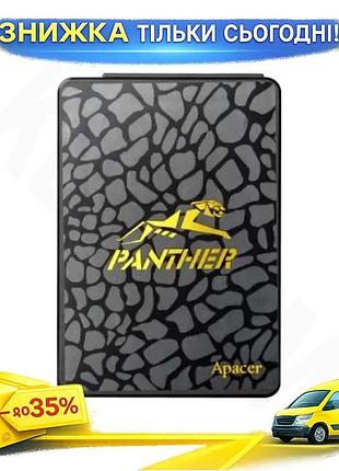 Ku твердотельный накопитель ssd universal fit 480гб apacer sata3 2.5 дюйма быстрый диск для пк и ноутб uni2l_k