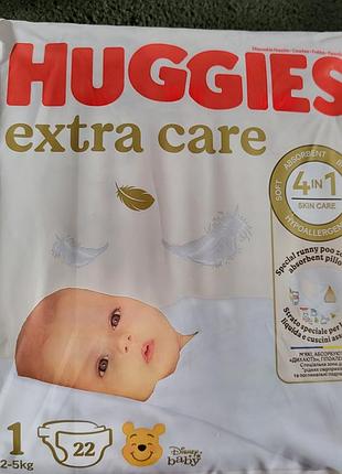 Подгузники для детей huggies extra care elite soft