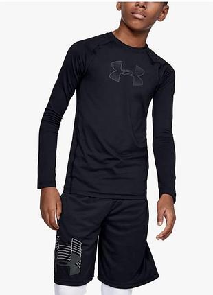 Класна спортивна кофта лонгслив рашгард under armour оригінал р.128
