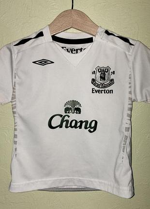 Футболка дитяча everton umbro футбольна