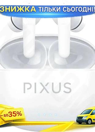 Ku беспроводные наушники pixus universal fit band tws bluetooth 5.3 для смартфона с микрофоном и заряд uni2l_k