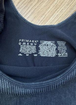 Боді primark, розмір s , графітовий, плотний рубчик 4