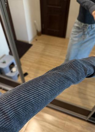 Боді primark, розмір s , графітовий, плотний рубчик 6