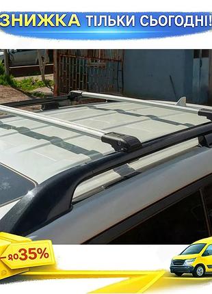 Перемычки на рейлинг wingbar для renault duster 2008-2017 2шт алюминиевые дуги для установки багажника ku-22