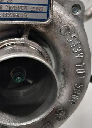Турбіна б/в renault megane borgwarner 5439