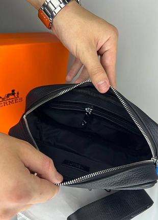 Мужская сумка через плечо hermès 7